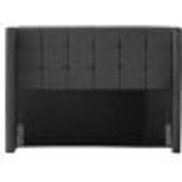 Cabeceira Cama Box Casal Queen Size Gioconda 160cm Com Frame Suede Cinza - Desk Design
