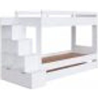 Treliche Infantil Com Escada e Nichos Infix C06 Branco - Mpozenato