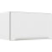Armário Aéreo Madesa Lux 60 cm 1 Porta Basculante - Branco/Branco Veludo
