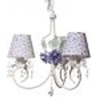 Lustre 3L Imperial Lilás Quarto Bebê Infantil Menina