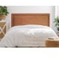 Cabeceira Casal Reta Luxo 140x60 Veludo Terracota - Tachas Fumê