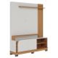 Estante Home Tv 65 Pol 2 Portas 152 cm Jurere Off White Matte Freijo Colibri
