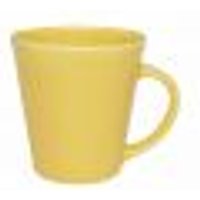 Kit 4 Canecas Drop Amarelo Oxford® Cerâmica 250ml