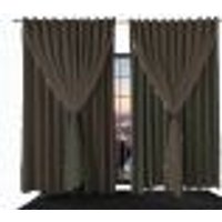 Cortina Blackout Ana Corta Luz 8,60 X 2,80 Quarto Marrom