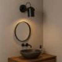 Luminária de Parede Arandela Articulada Spot Becker Preta