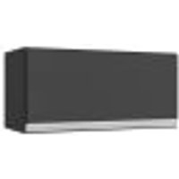 Armário Aéreo Cozinha 70 cm 1 Porta Basculante Veneza Multimóveis MP3681.898 Preto/Branco