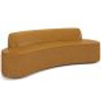 Sofá 5 Lugares para Sala de Estar Living 300cm Koane D06 Sintético Caramelo - Mpozenato