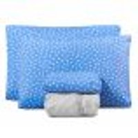Jogo de Lençol King Classic Estampado 160 Fios 4 Peças - Poa Azul