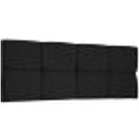 Cabeceira Painel Queen 1,60m Nina Suede Preto - Pallazio