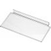 Kit 40 Expositores de Calçados Infantis para Painel Canaletado Mostruário Transparente Cinquetti
