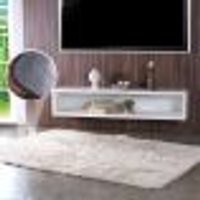 Tapete Fluffy para Sala 100% Poliester 140x200cm Marfim