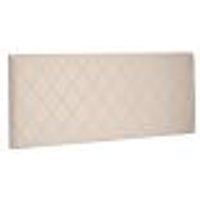 Cabeceira Painel King 1,95m Esmeralda Suede Bege - Pallazio