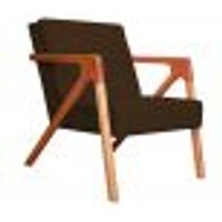Poltrona Luxo Monalisa Suede Marrom