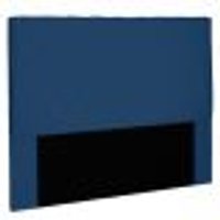 Cabeceira Estofada Cama Box Casal Esmeralda 140cm Suede Azul Marinho - Desk Design