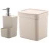 UtensÃlios De Cozinha Lixeira Trium 2,5L Porta Detergente Ou Bege