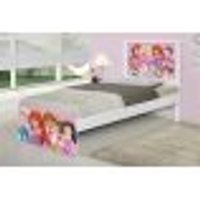 Cama Solteiro Princesinhas com Colchão