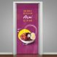 Adesivo de Porta Açaà De Tão Bom-93X210Cm