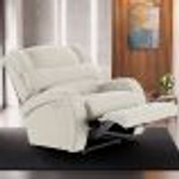 Poltrona do Papai Sala de Cinema Reclinável Kylie Power Touch Massagem USB Veludo Bege G23