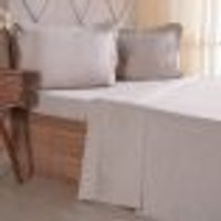 Jogo de Cama Queen 4 Pçs lIne Stile 100% Poliéster 158x198x35cm Linho