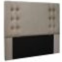 Cabeceira Genova Cama Box Casal 140cm Linho Rustico Areia - SSX Multicoisas