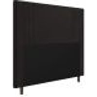 Cabeceira Cama Box Casal King Size Ferrara 193cm Suede Marrom - Desk Design