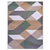 Tapete Sala Classic Maiorca 24 Caramelo-Verde 3,00X4,00M