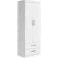Guarda-Roupa Infantil Chiara 2 Portas 2 Gavetas Branco