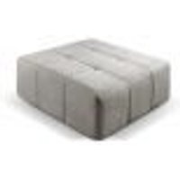 Puff Box - Bouclé Cinza