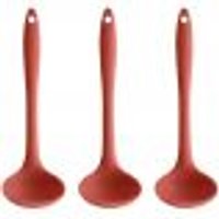 3 Kit de Conchas Silicone Cozinha Sopa Caldo Feijão OU Terra