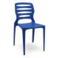 Cadeira Para Cozinha Área Gourmet Jardim Empilhável Larsen P03 Azul - Lyam Decor