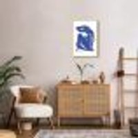 Quadro Matisse Blue Woman 100x70 Caixa Marfim
