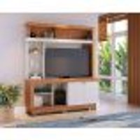 Estante para Home Theater e TV até 50 Polegadas Valença Freijó e Off White