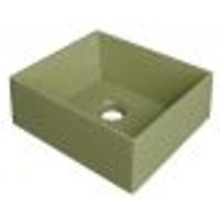 Cuba Pia de Apoio Para Banheiro Retangular 30cm Joy C08 Verde - Mpozenato