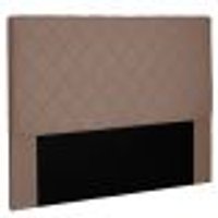 Cabeceira Casal 1,40m Esmeralda Suede Caramelo - Pallazio