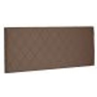 Cabeceira Painel Casal 1,40m Esmeralda Suede Caramelo - Pallazio