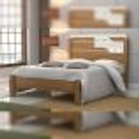 Cama Luiza Solt, Freijó/Off White - Vitamov