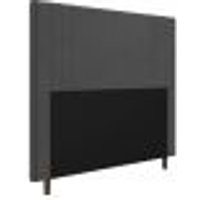Cabeceira Cama Box Casal King Size Ferrara 193cm Suede Cinza - Desk Design