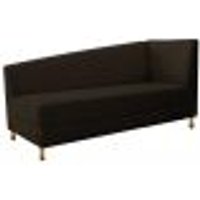 Recamier Valéria 185cm Lado Esquerdo Corano Marrom - Amarena Móveis