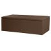 Calçadeira Recamier Baú Queen 1,60m Berlim Corano Marrom - Pallazio