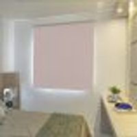 Persiana Rolo (2,00Lar. x 1,50Alt.) Tecido Blackout - Rosa