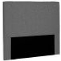 Cabeceira Decorativa Queen Size 1,60M TÃ zio Suede Cinza G63 - Gran Belo
