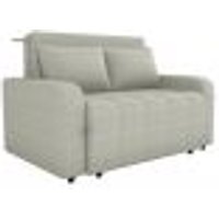 Sofa Cama 2 Lugares 138 cm Amora Tecido Pompeia G504 Bege Milani Store