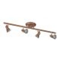 Spot De Sobrepor Para 4 Lâmpadas Gu10 Cor Spt 5704 Cobre
