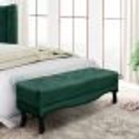 Recamier Vicenza Veludo Verde 140 cm