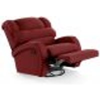Poltrona do Papai Reclinável Kalie Glider Giratória FH9 Veludo Vermelho - Mpozenato