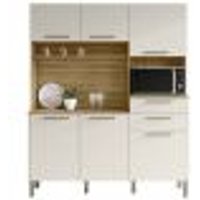 Cozinha Compacta 6P 2G 161 cm Montesa Freijo Soft KTP