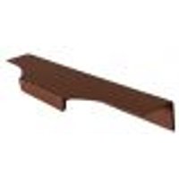 Puxador para Móveis Clean Cava Alumínio Cobre 200mm Aluminium Decor