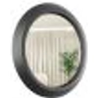 Espelho Decorativo Call Preto 60 Cm Redondo Preto, 60 cm
