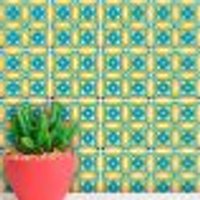 Adesivos de Azulejos Ladrilhos Hidráulicos Modelo 206-15x15cm