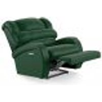 Poltrona do Papai Reclinável Kalie Elétrica Botão LED FH9 PU Verde Musgo - Mpozenato